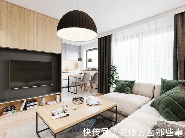 二居室|75平简约风二居室,清爽简约又有范,将给人带来一种清新的感觉