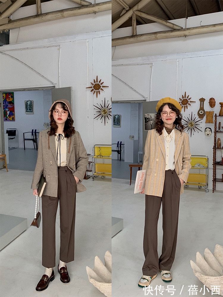 裤款|真正有洋气感的女人,必备这3条裤子:牛仔、直筒、阔腿和束脚裤