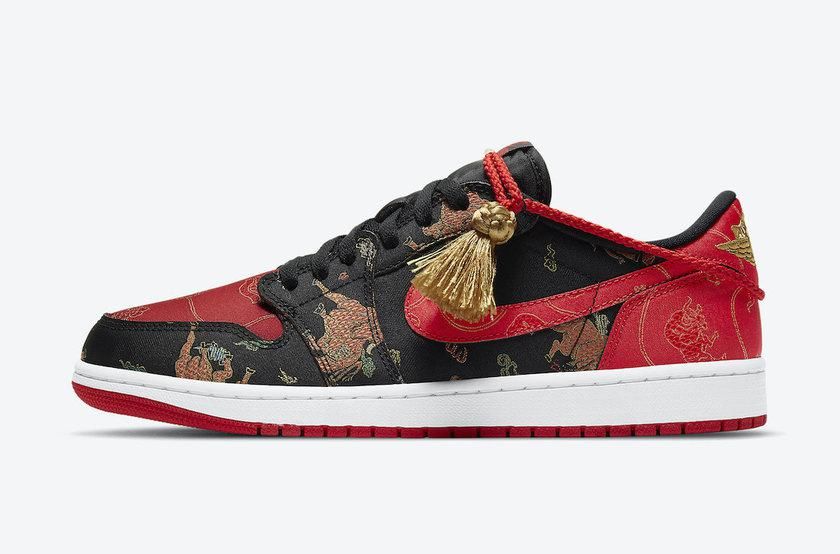  CNY|年味儿太浓了！Air Jordan 1 Low “CNY” 官图释出！