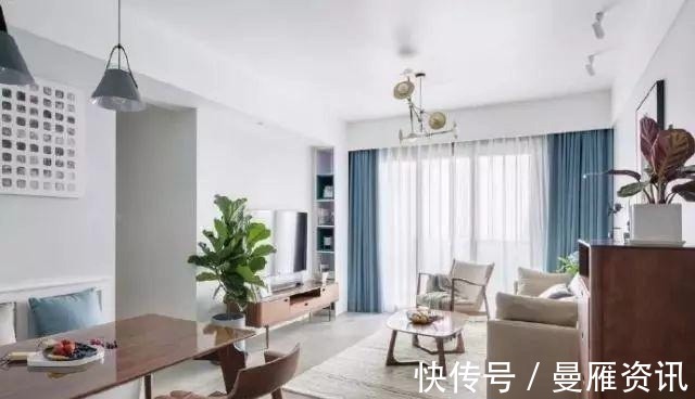 装饰画|110平米简约风格之家,略带北欧风格的小清新,时尚大气!