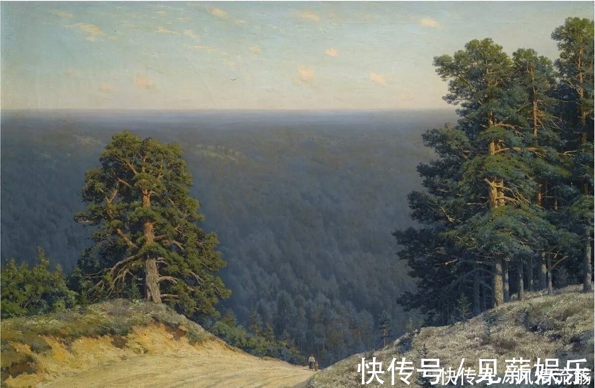 创作!“崛起”吧中国油画,俄罗斯油画与中国水墨画技法相结合!完美!