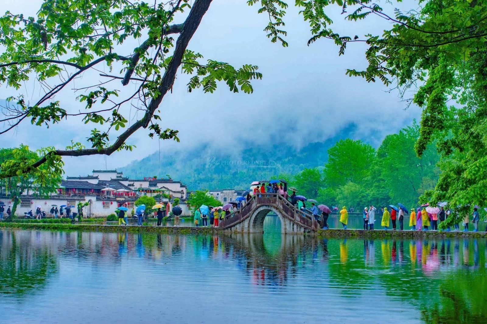 雨中宏村 来自江南的国画