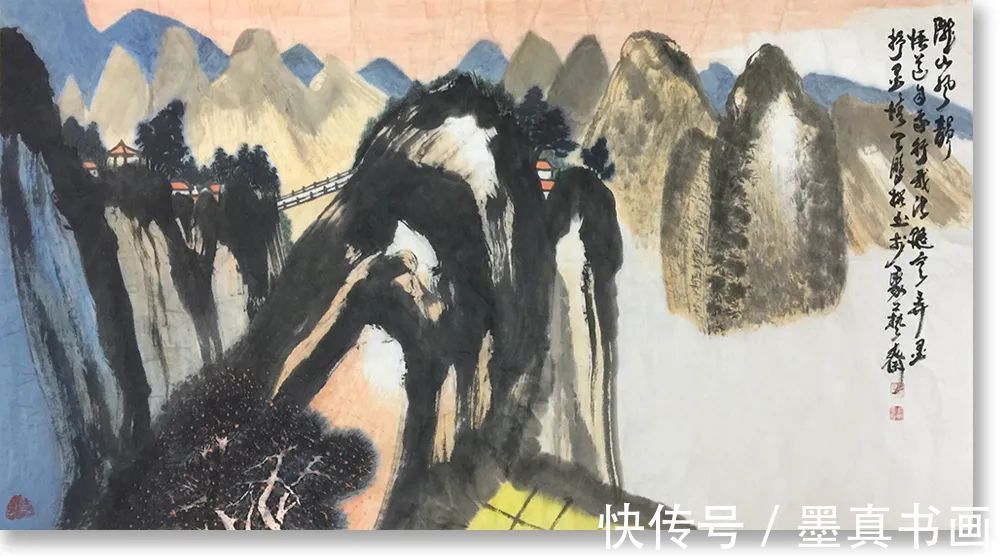 山水画|「刘天鹏」|丹青追梦 水墨本色-中国当代书画名家个人云展览