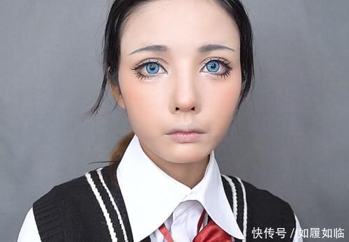 戚薇|初中生仿妆“孙尚香”,开始勇气可嘉,成品一出一秒变“颜粉”