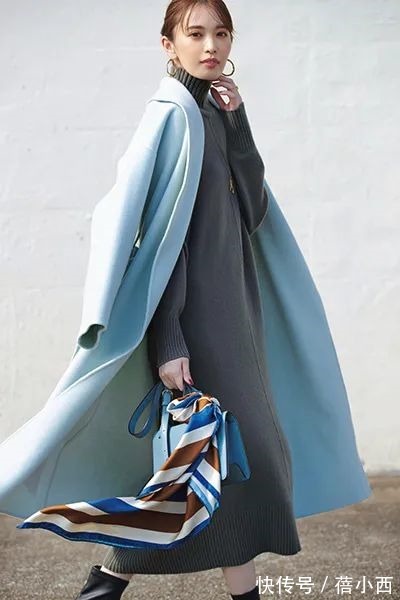 大衣 没穿过高领衫的你可就out了!赶紧学日系博主这样穿,美得更优雅