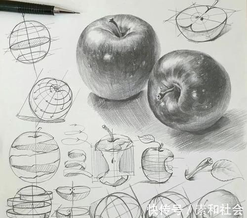 严谨#为什么说素描必须要严谨?看到这些作品就明白了