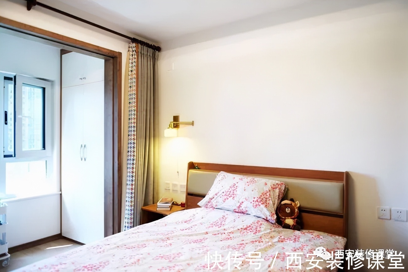 水吧台|85㎡两室新家,打造日式婚房