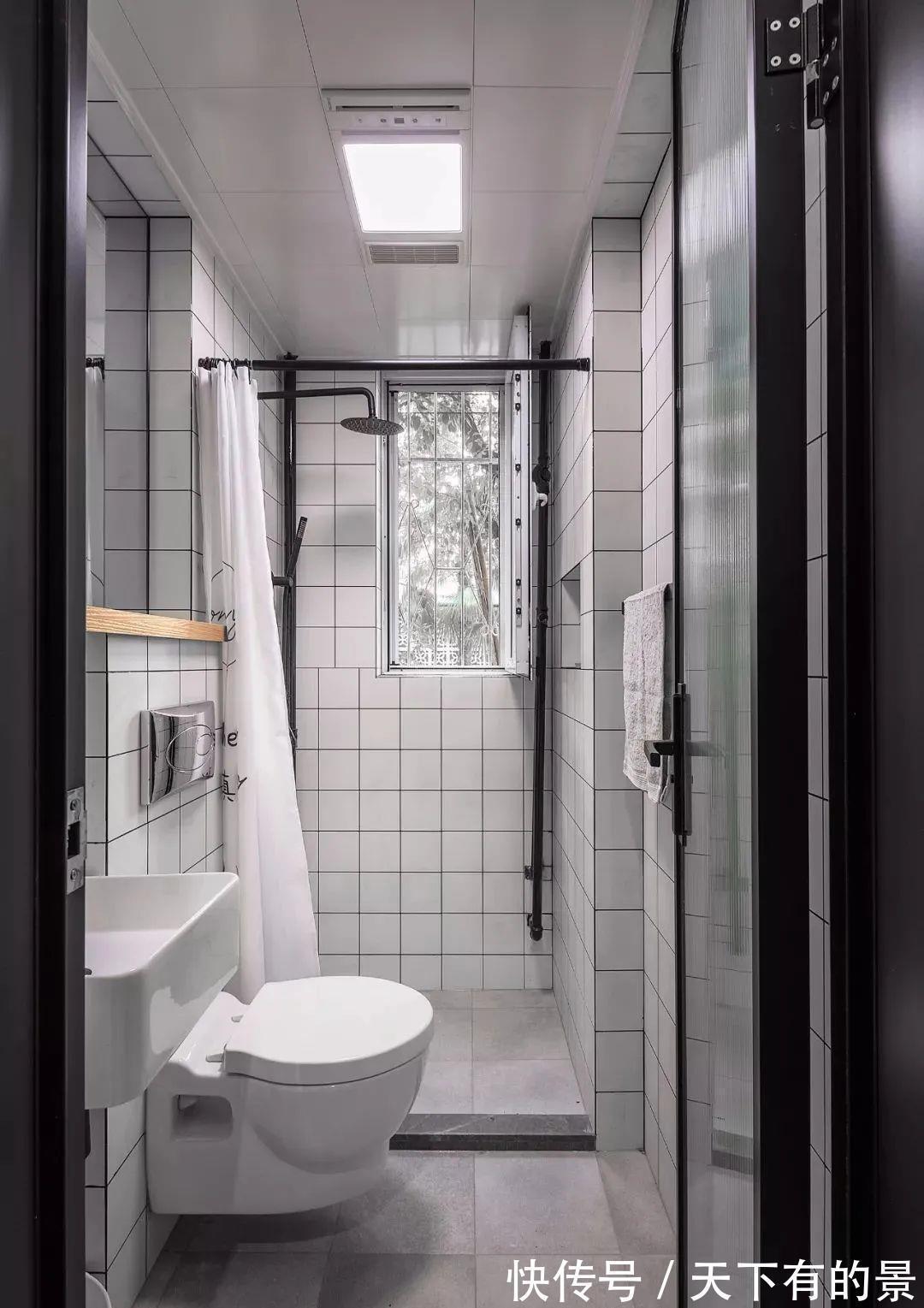 浴帘|原来3~6㎡卫生间还能这样装,既好看又实用,你家也可以试试!