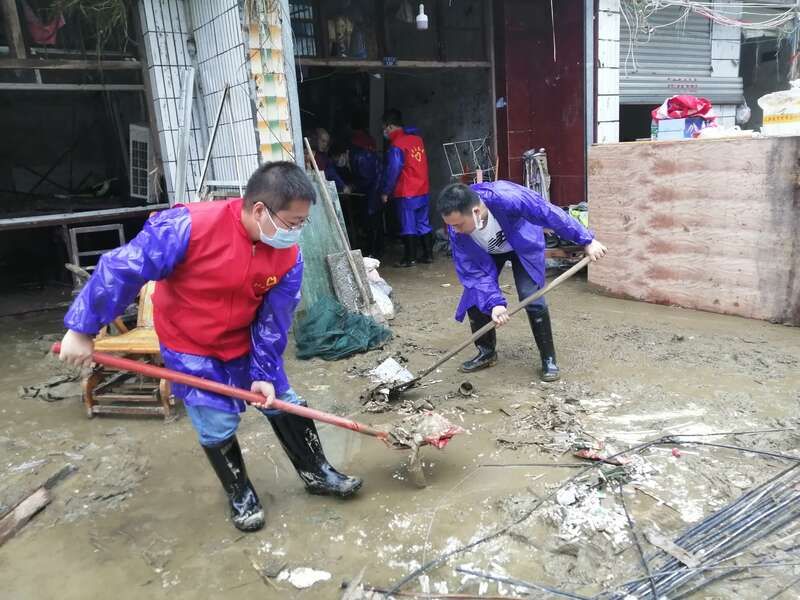 青年联合会|湖北随州：百余名团员青年投身防汛救灾一线