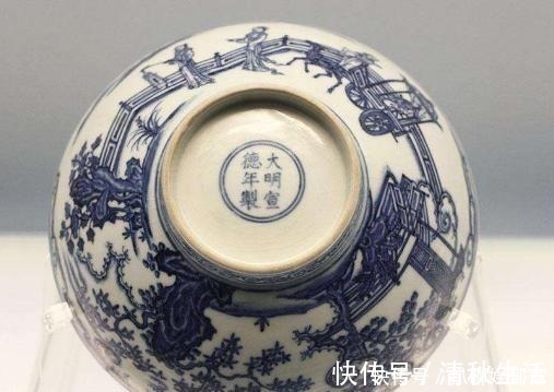 釉底|看了央妈的国家宝藏, 再了解下明朝宣德年间官窑青花瓷盘特点