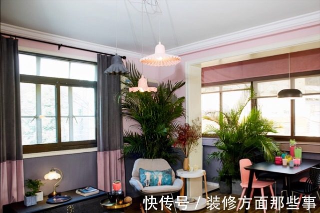 三居室|124平现代风三居室,一个粉粉嫩嫩的空间