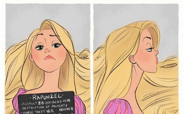 小矮人|白雪公主非法入侵被捕了?迪士尼公主都干了什么坏事