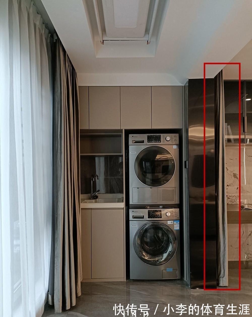 打通|真纠结，阳台和客厅打通变大横厅，采光很好但洗衣晾晒如何解决？