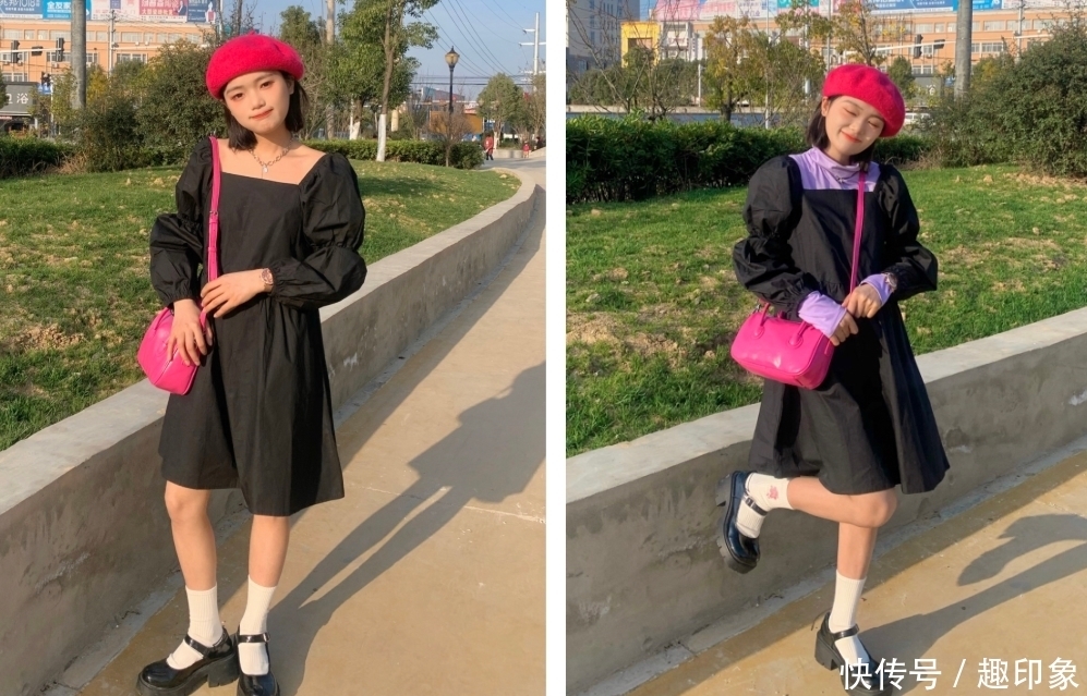 薄卫衣+半裙、衬衫+马甲,这才是今春最潮穿搭