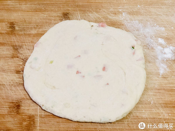 馒头|入秋天凉了,发面别再蒸馒头,放点葱花烙大饼,比肉夹馍还好吃