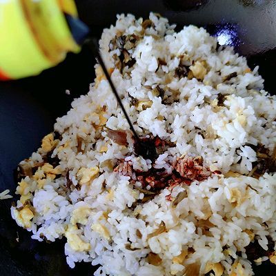 快手|快手雪菜蛋炒饭