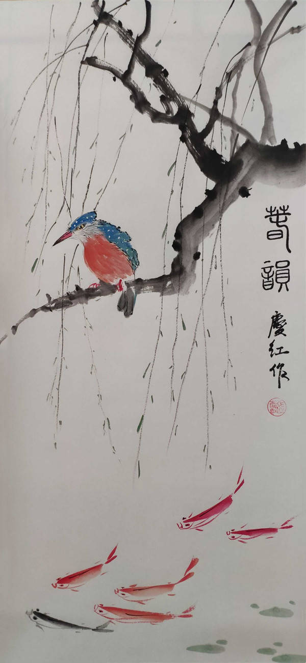 中国美术#【名家在线】张庆红绘画艺术作品欣赏