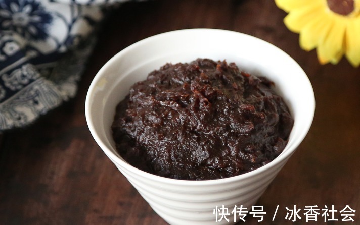 去皮|红枣泥不用出去买着吃了,不去皮不加糖,1斤红枣做一大碗