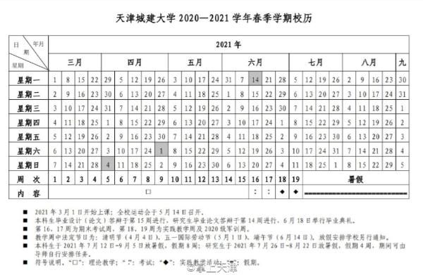 暑假时间确定！今年天津放假最长的是……|扩散 | 天津财经大学珠江学院