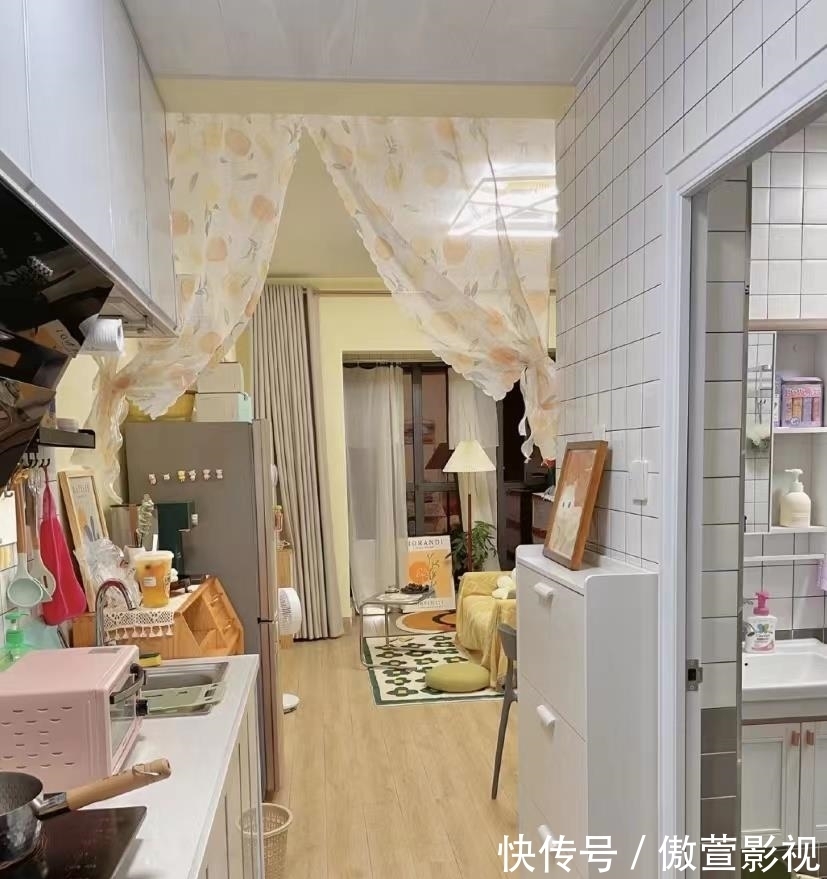 温暖|谁说小户型太拥挤,纯属瞎操心,30㎡照样五脏俱全