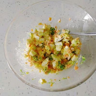 沙拉酱|西兰花鸡蛋三明治