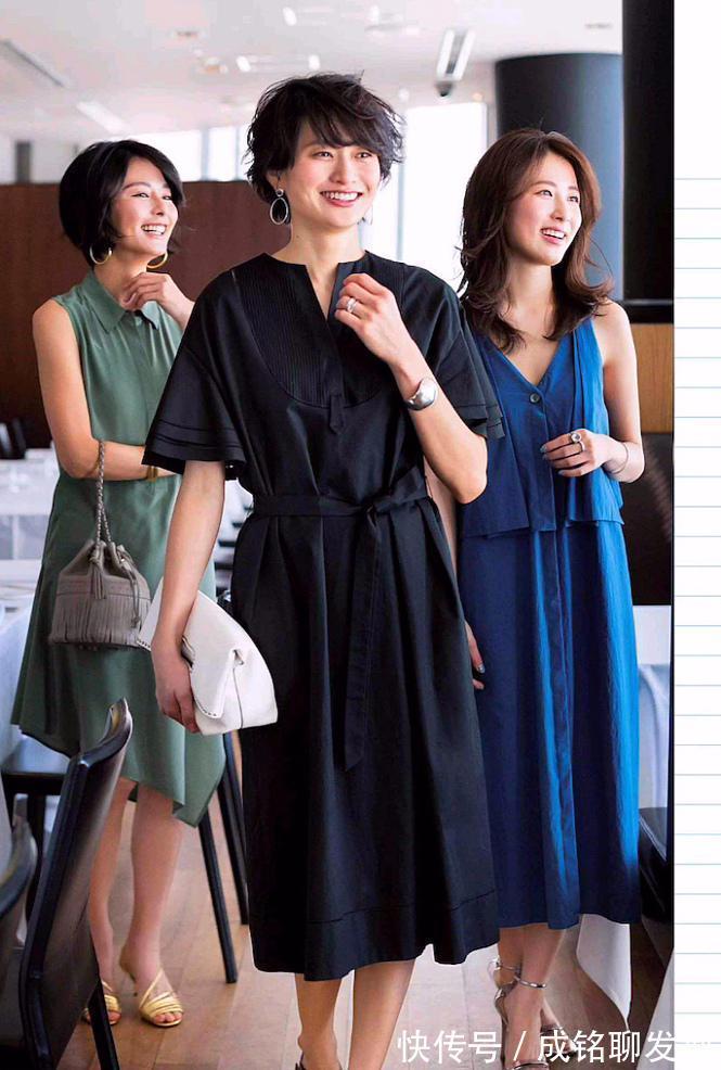 裙装|人到中年穿上裙子更有品味,试试这几款“裙装”,优雅到了骨子里