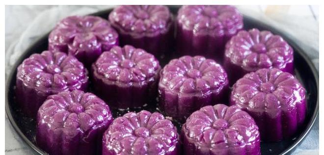小月饼|不用放油,不用加水,紫薯这样吃,香甜可口,越吃越瘦