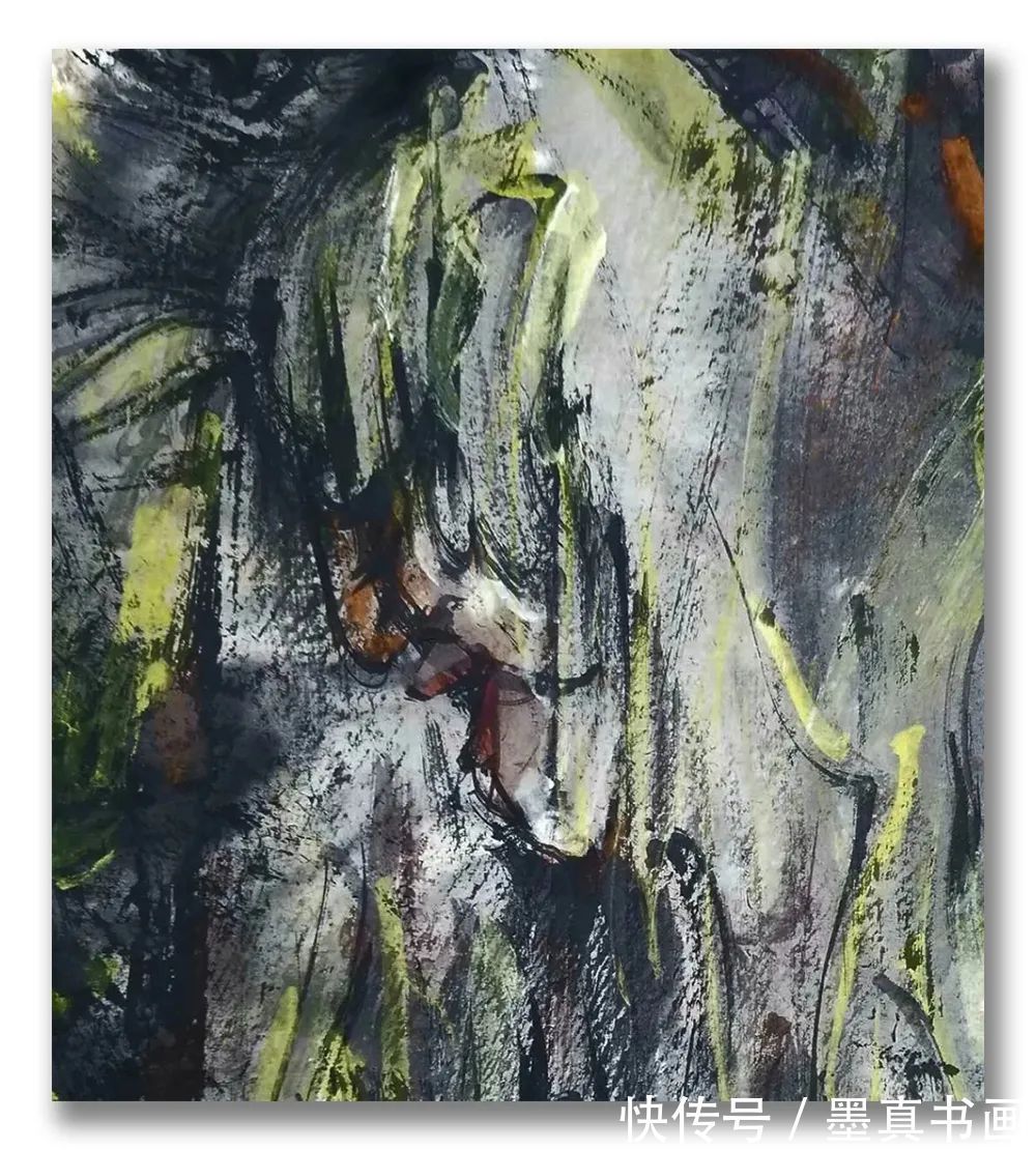 局部|《大美为真》中国当代书画名家学术邀请展—富中奇(局部)