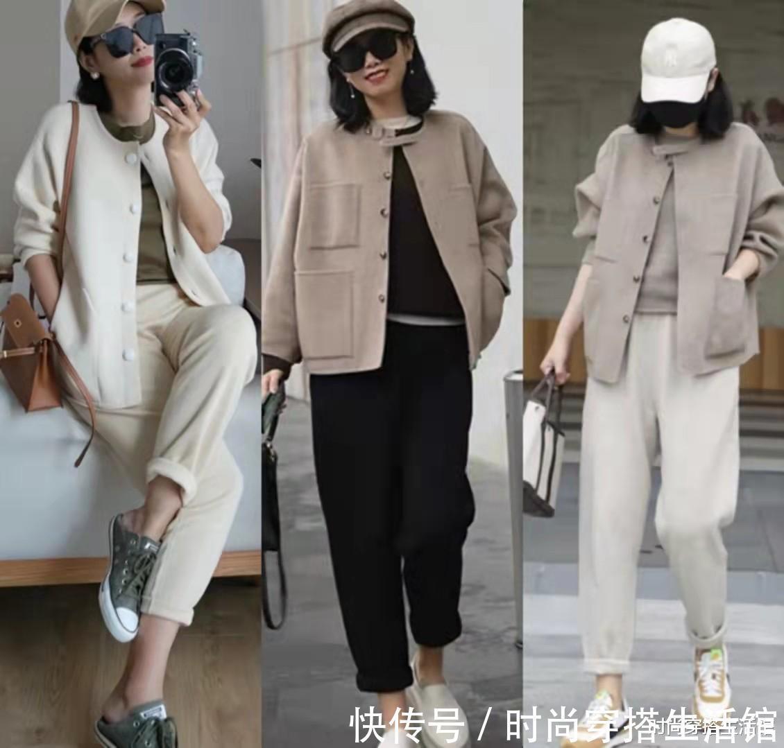 针织衫|天冷了,这才是真正适合小个子的冬季穿搭,不装嫩也不老气,真美