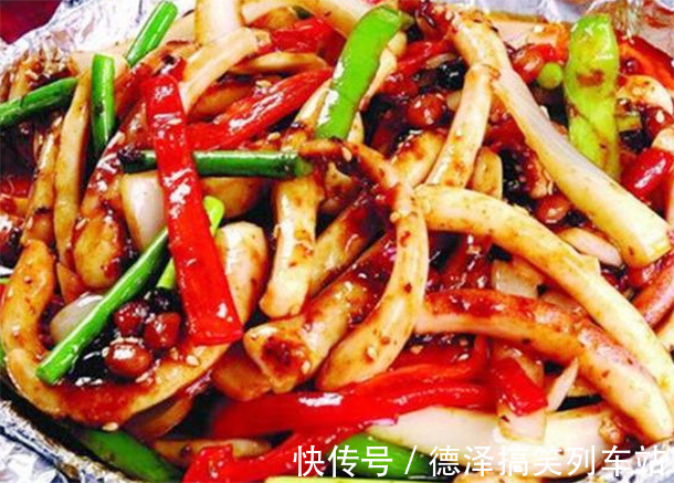 美味|最近几天都是橙色大雾海鲜便宜全家都爱吃,多吃鱿鱼菜,营养美味