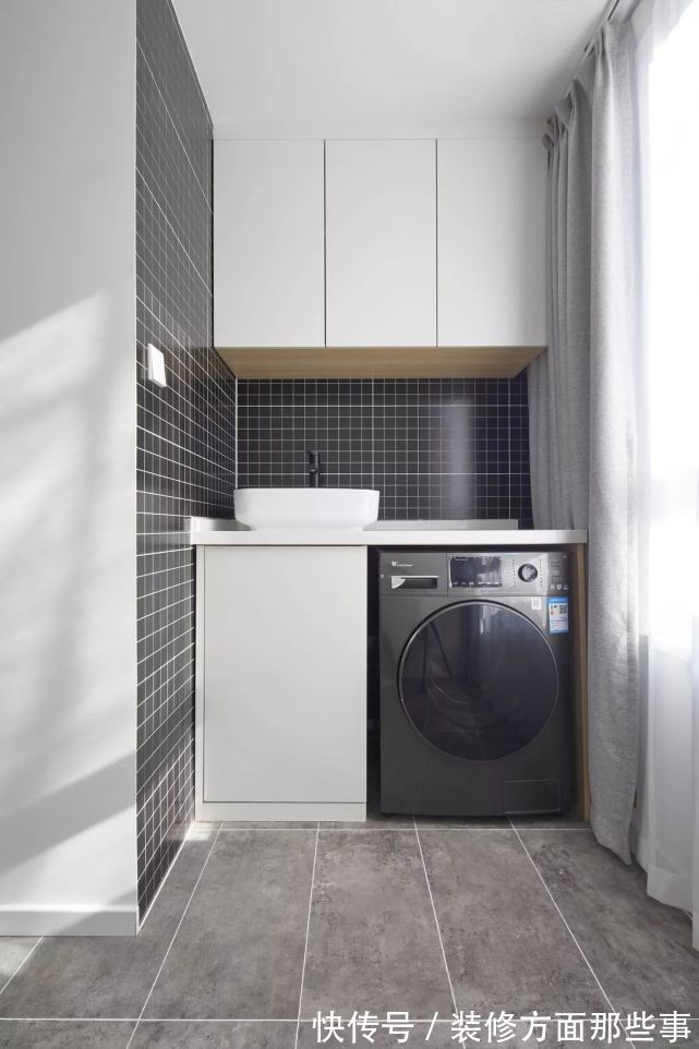 收纳|53㎡简约风小户型,丰富的色彩+拱形门洞设计,让家更活泼有格调!