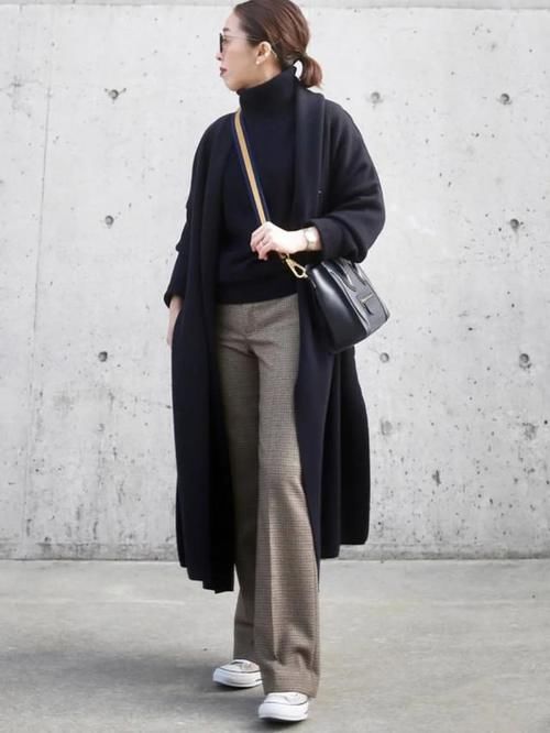 大衣这么穿，化复杂为简单，简约舒适又清爽利落！