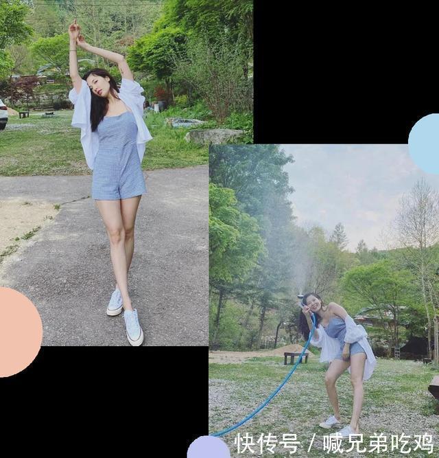 牛仔裤|一件衬衫多种搭配,初秋衬衫这样穿,时髦气质到不行