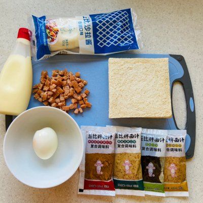 吃不下饭？那是你不会做碎蛋火腿三明治，