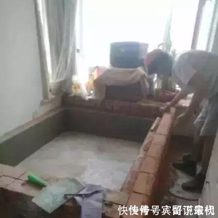 榻榻米|老公用砖头做榻榻米, 花500块做出5万的效果, 邻居纷纷效仿!