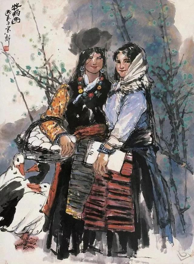  画家|当代著名人物画家、史国良人物画作品欣赏