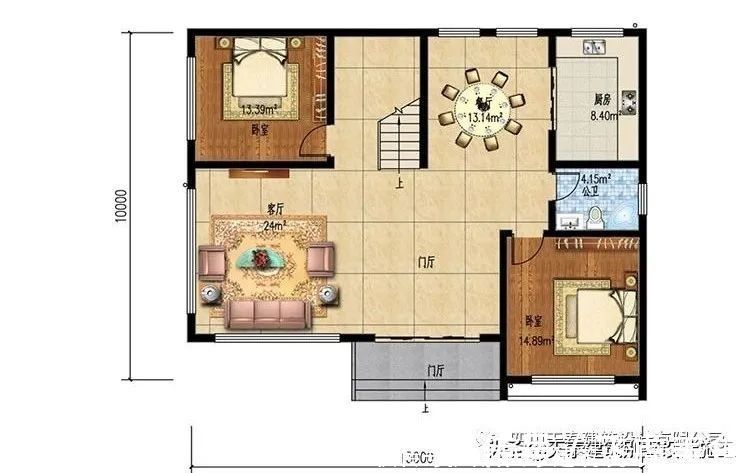 图纸|重庆永川二层现场乡村风格别墅定制设计图纸 乡村建房盖房施工图