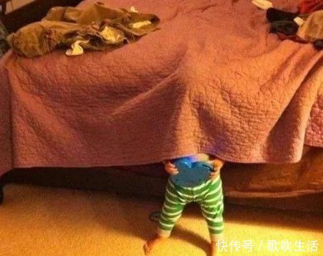 宝贝你赢了 快出来 宝妈与女儿捉迷藏 却再也找不到孩子了 粉紫色