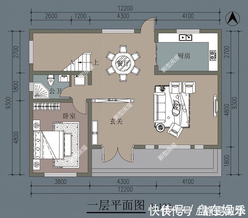 百平|准备了20万回农村建房，这6套图纸，你们帮我看看哪套好