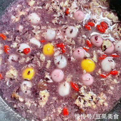 圆子汤|减肥也能吃紫米酒酿圆子汤，不信？看这里