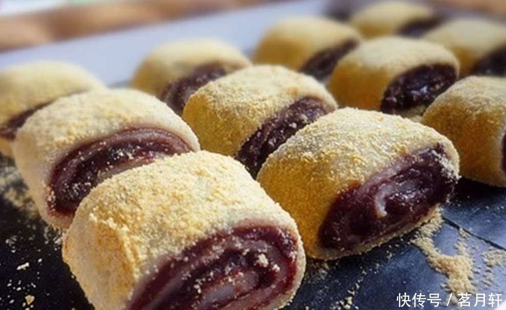 想吃点心不用买,教你在家做“驴打滚”,不用烤箱,软糯香甜!