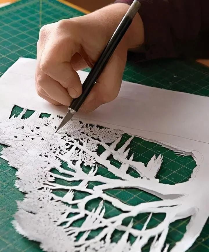 作品|一张纸,也可以雕出艺术,玩到极致,是创作人用心的美!
