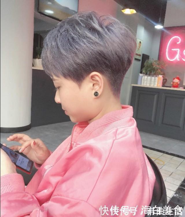 梓墨|剪这样的漏耳超短发,简直不要太美,气质提升了一大截,还很时尚