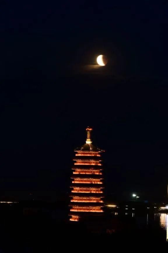 月球 昨晚你看月亮了吗