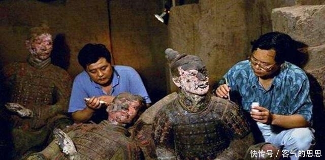 兵马俑里有一张“脸”,专家也不能给出解释,如今禁止出国展览