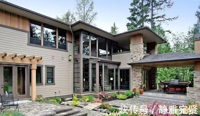 土豪|土豪的乡村别墅,盖完后效果让路人都尖叫不断,真的太完美了!