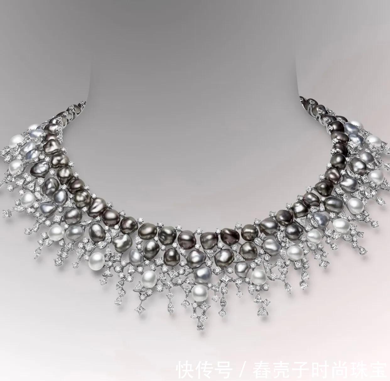 珍珠|大自然的鬼斧神工,东西方的文化交融,日本风格的珍珠首饰