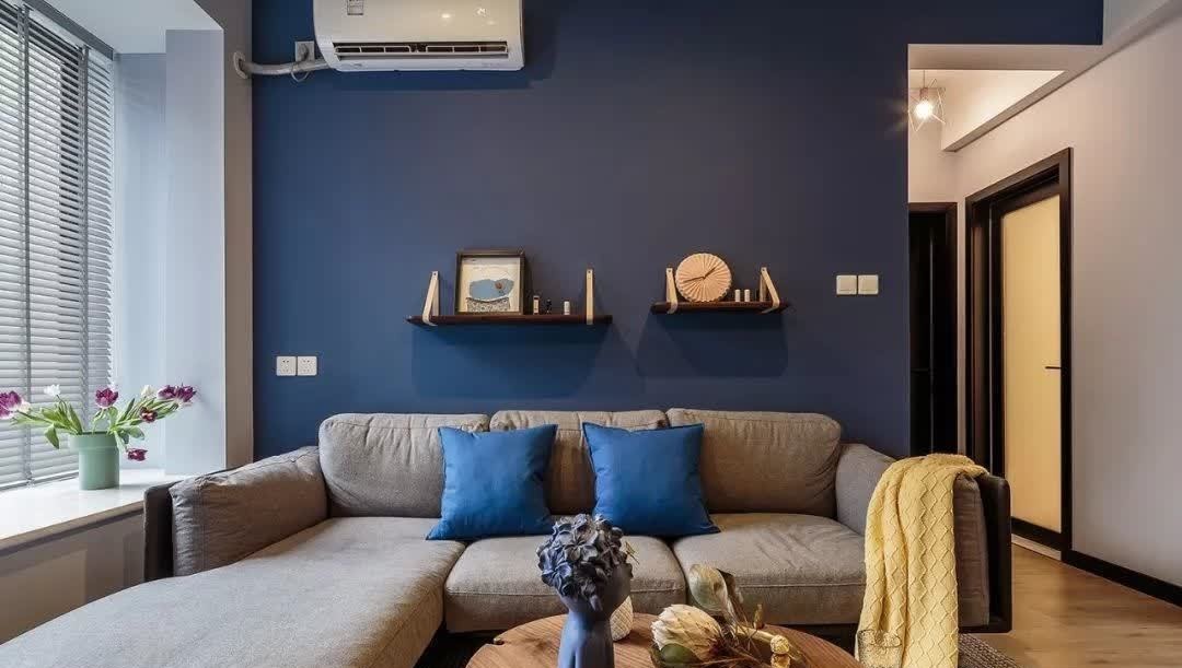 墙面|小户型难设计?看她如何将60㎡混搭小两居变得宽敞、时尚又温馨