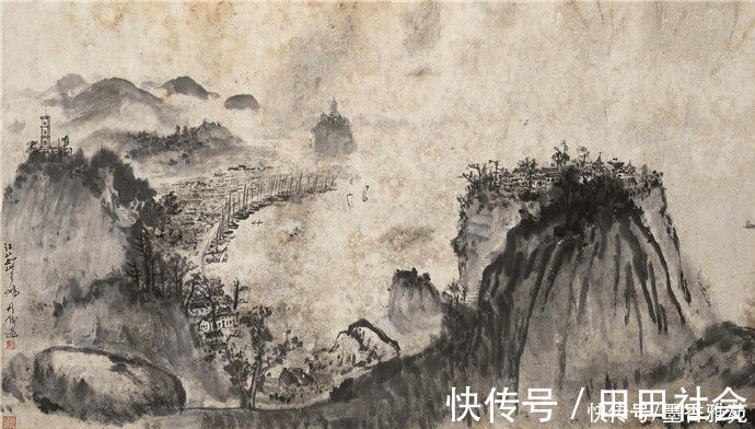 钱瘦铁！海派画坛名家钱瘦铁高清绘画作品欣赏