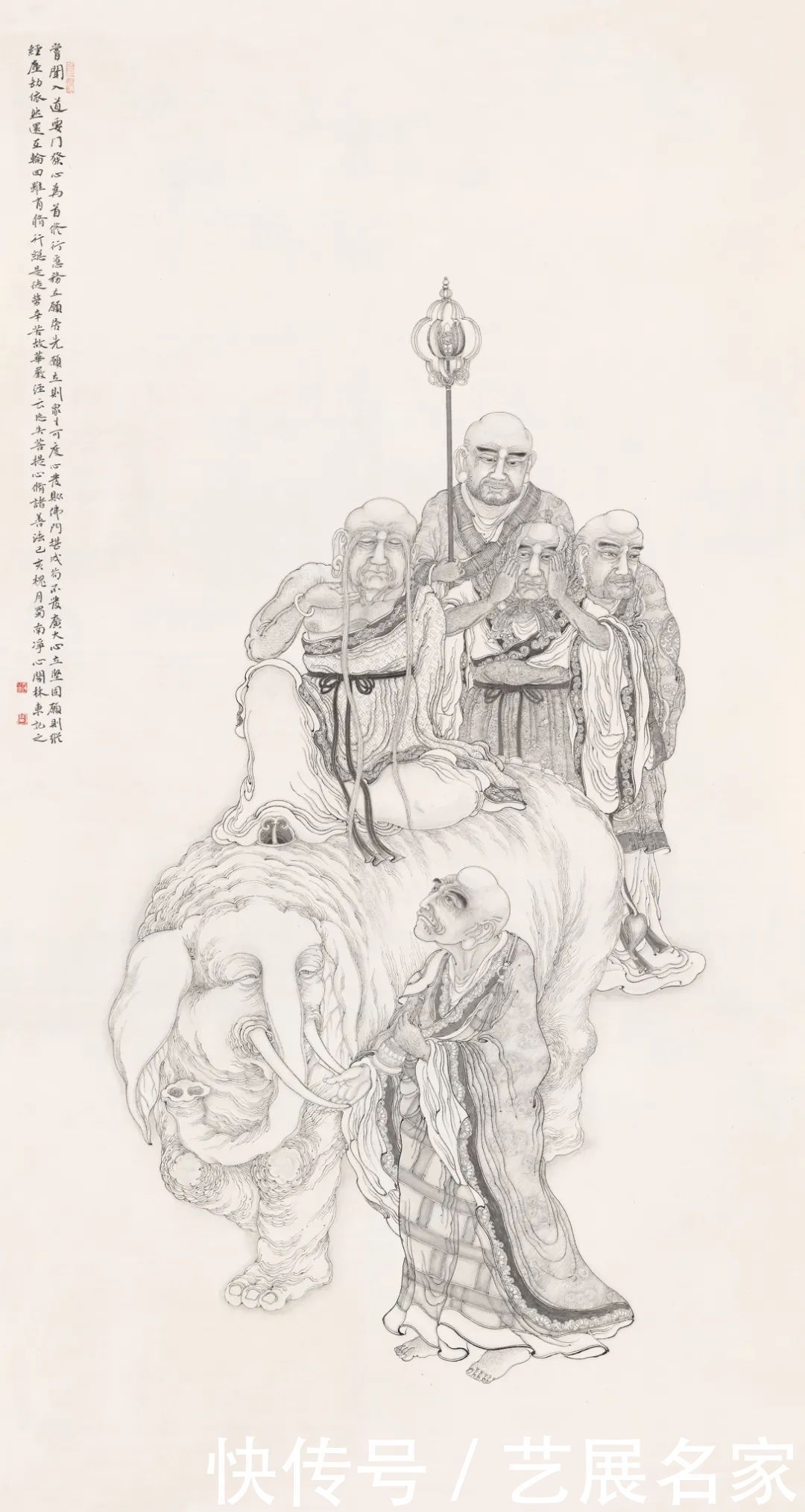 中国|【艺展中国】林东和他的白描工笔画